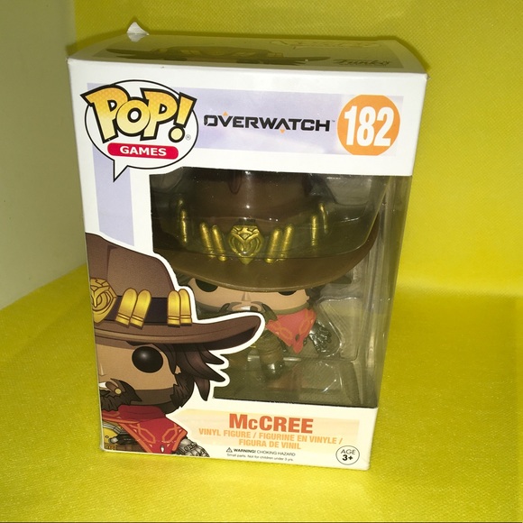 Funko Pop! (3)McCREE/#182 MEI/#180 &SYMMETRA/#179 Overwatch Vinyl Action…